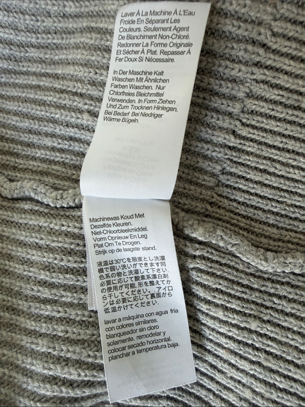 J. Crew Cotton / Cashmere blend Button-Front Cardigan in Light Gray - Picture 6 of 8